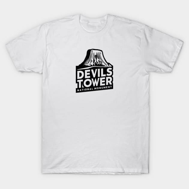 Devils Tower National Monument T-Shirt by Perspektiva